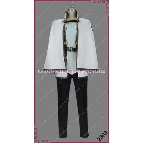Rage of Bahamut Virgin Soul Shingeki no Bahamut Virgin Soul Knight Captain Kaisar Lidfard Uniform Outfit Cosplay Costume S002
