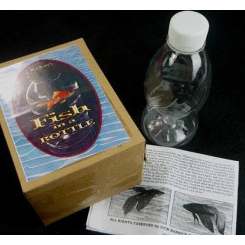 Fish in a Bottle Magic Tricks Satge Close Up Magia Bottle Magie Mentalism Illusion Gimmick Prop Appearing vanishing Magician