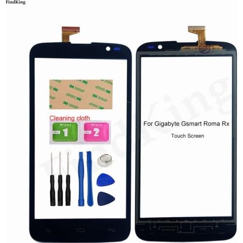 Touch Screen For Gigabyte Gsmart Roma Rx Touch Panel Digitizer Touch Screen Front Glass Sensor Replacement Part Wipes