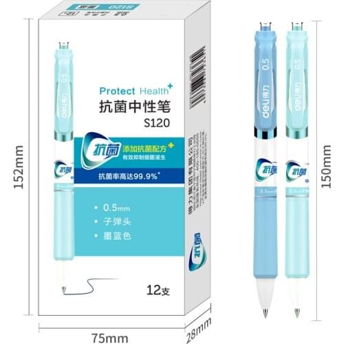 0.5mm Fine Point Black Inks Precision bullets don't fade for long European Standard Gel Pens Business Exam Metal High-End Gifts