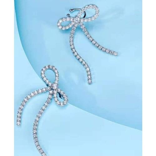 Solid 925 Sterling Silver Clips On Ears Anti Allergic Korean Fashion Earrings For Women 2021 High-End Fine Jewelry Accessories