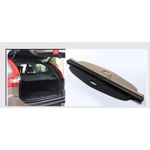 For Volvo XC60 2009-2016 Rear Trunk Security Shield Cargo Cover High Qualit Auto Accessories Black Beige