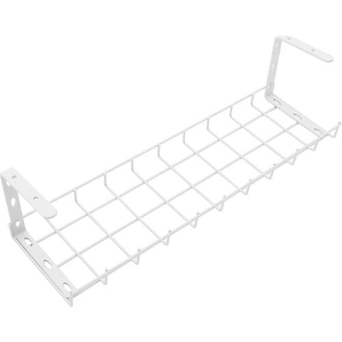 1 Pcs Under Desk Wire Storage Rack Under Desk Go Line Board Under Desk Cable Organizer Wire Cable Tray