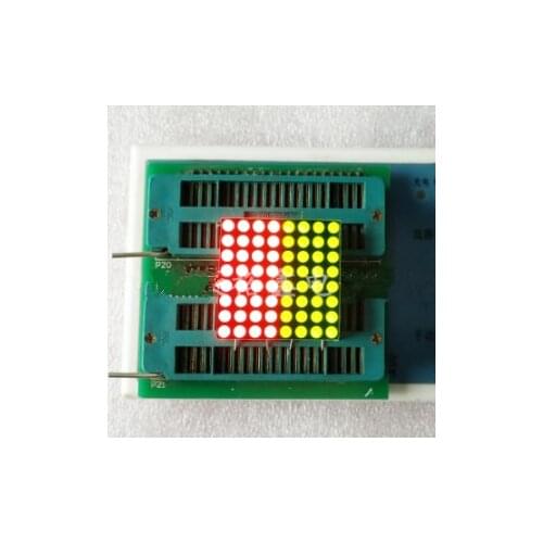10PCS 3MM 8X8 Red Green bi-color Common Cathode/Anode 32*32 LED Dot Matrix Digital Tube LED Display Module