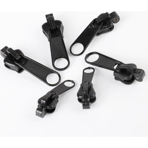 6pcs/lots High Quality Universal Instant Fix Zipper Head Repair Kit Replaces Zipper Sliding Tooth Zipper For Sewing Accessories