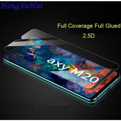 For Galaxy M10 M20 Full Coverage Full Glued Tempered Glass