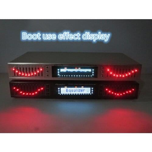 NEW EQ-665 Equalizer hifi Home EQ Equalizer Dual 10 BAND Stereo Treble Alto bass adjustment With Bluetooth and Display
