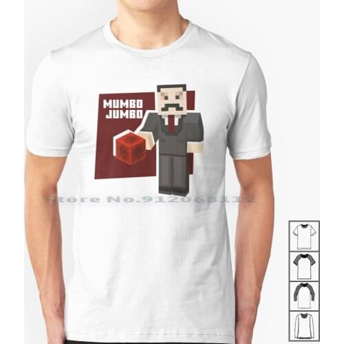 Mumbo Jumbo Hermit T Shirt 100% Cotton Mumbo Jumbo Mumbo Jumbo Grian Mumbo Jumbo Design Illustration Drawing Mineraft Season 7