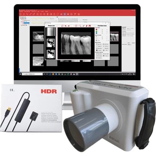 Hot Sale Dental X Ray Unit/High Frequency Portable dental X Ray machine With HDR 500a Sensor