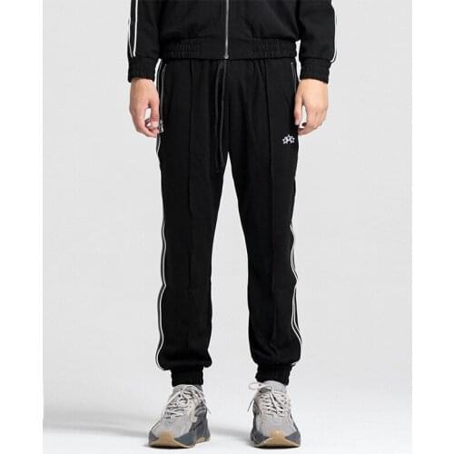 Hot sell unisex side stripes sports sweatpants hip-hop mens track Jogger Pants