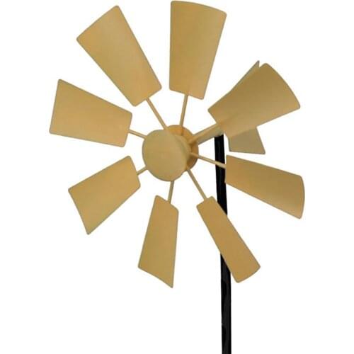 Windmill Decorative Iron 66CM For Patio Lawn 1Pc Plug-in Outdoor DIY Garden Villa Decoration