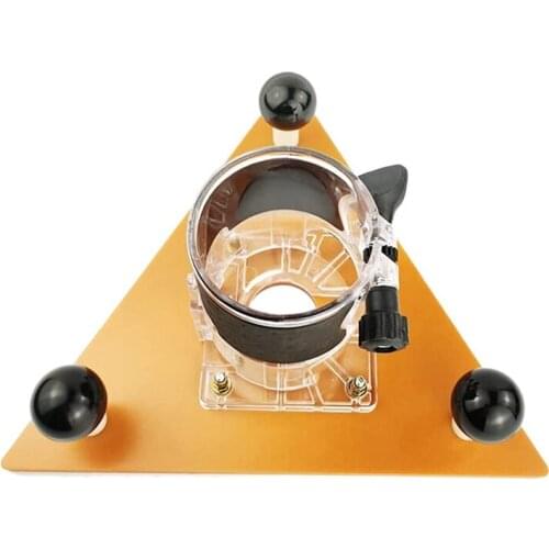 Trimming Machine Balance Board Guide Table Electric Wood Milling Triple-cornered Slotting Chamfering for Woodworking