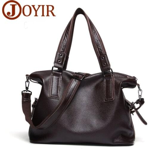 JOYIR Mens Shoulder Bag Messenger Bag Mens Genuine Leather Laptop High Quality Travel Handbag Fashion Shoulder Bags For Men