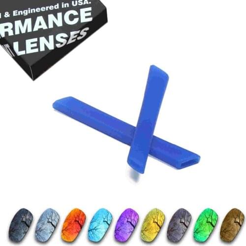 ToughAsNails Resist Seawater Corrosion Polarized Replacement Lens&Blue Ear Socks for Oakley Split Jacket - Multiple Options