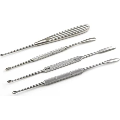Nasal Periosteum Curette Stripper Surgical Tool Nasal Curette Double-headed Dual-purpose Nasal Curette