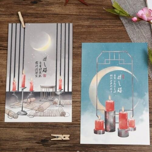 1pcs Timeless Boxed Bookmarks Hand-painted 30 shots