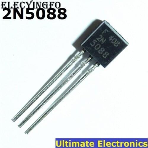 20pcs 2N5088 TO-92 NPN General Purpose Transistor