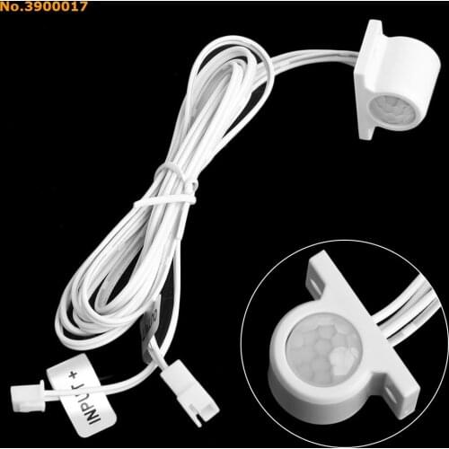 Automatic On Off LED Strip PIR Body Infrared Motion Sensor Switch DC 12V New