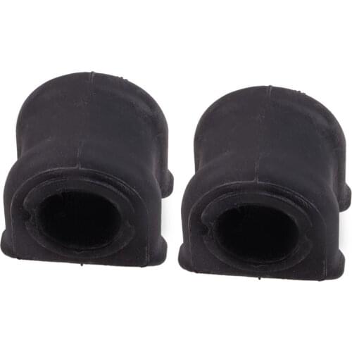 Beler 2pcs 68184510AA Front Stabilizer Sway Bar Bushing Fit For Jeep Grand Cherokee WK2 2011 2012 2013 2014 2015 Black Rubber