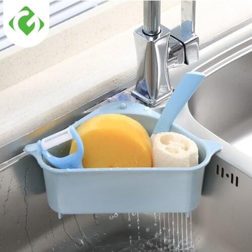 Kitchen Organizer Sink Multifunctional Plastic Storage Rack Multi Purpose Washing Bowl Sponge Holder Drain Rack High Quality