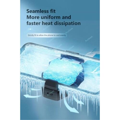 Portable Semiconductor Mobile Phone Holder Cooling Fan Cooler Cold Handle Cell Phone Radiator L-01 For All Smartphones