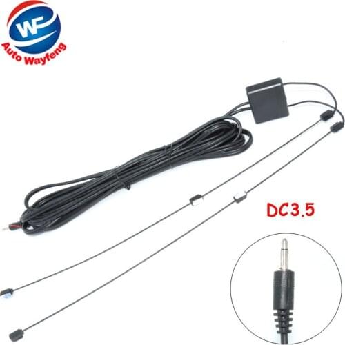 DC3.5 Connector Car Analog Antenna Car analog TV antenna with built-in signal amplifier Car TV antenna Car Analog antenna