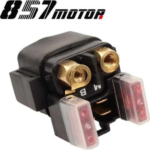 Motorcycle GE Parts Starter Solenoid Relay ignition Key Switch For Yamaha YZFR1 YZFR6 YFZ450 YFM450 Grizzly 450 660 XV160