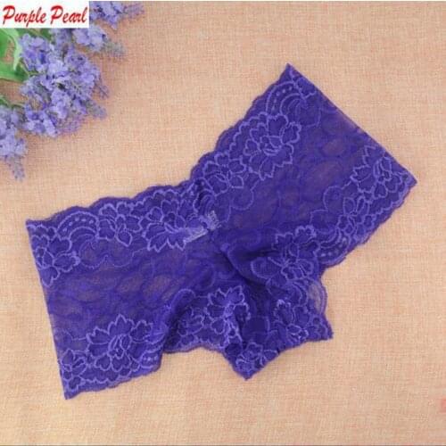 HW190 Cheap Summer Thin Lace Panties Underwear Women See through Comfortable Shorts Women Female Intimates Boxers Boyshorts