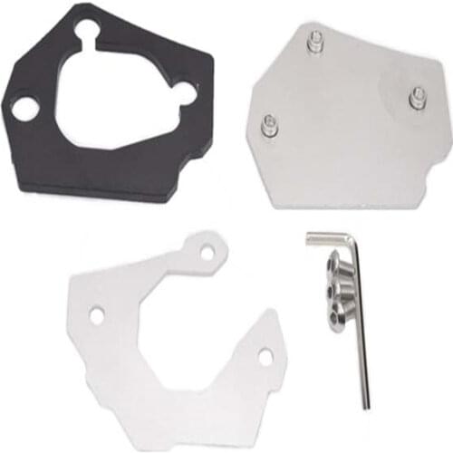 Extension for side stand foot for BMW G310GS 2017-2018 Aluminum / stainless steel