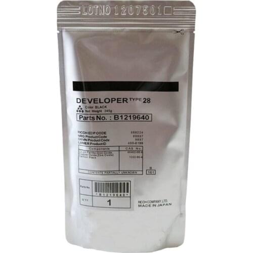 Vilaxh Type 28 Developer Compatible For Ricoh Aficio 1015 1018 1610 1810 2015 2018 Printer Copier Parts