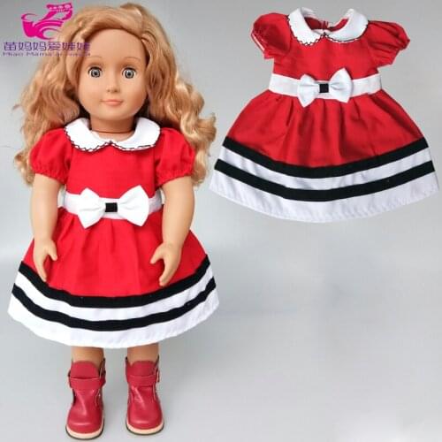17inch Baby Doll jeans tan dress blanket 18 Inch Doll school dress doll acessories baby Girl Gift