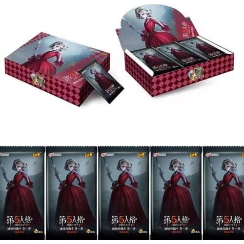 288pcs / Set Identity V Cards Clue Pack Game Kids Toys Girl Boy Collection Cards Christmas Gift