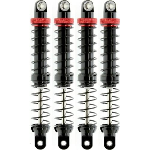 4Pcs Metal Shock Absorber Oil Adjustable Damper for 1/10 RC Crawler Car Axial SCX10 90046 AXI03007 Traxxas TRX4 D90