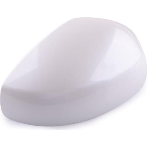 Car Exterior Right Side Rearview Mirror Cover Cap Decoration Fit for Nissan Sentra 2013 2014 2015 2016 2017 2018 Pearl White