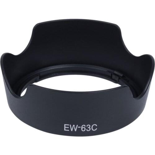 Lens Hood Camera Lens Hood EW-63C EW63C for Canon EF-S 18-55mm F / 3.5-5.6 IS STM