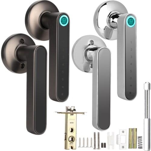 Fingerprint Door Lock Smart Bluetooth Biometric Fingerprint Password APP Keyless Entry Lever deurklink