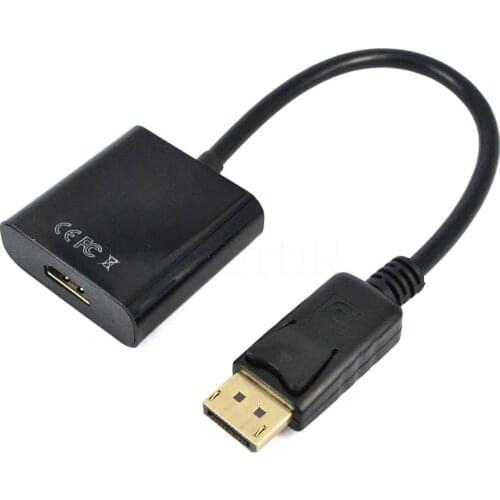 Hot Displayport DP To HDMI Adapter Cable DP Displayport Male To HDMI Female Converter Adapter Cable Cord For PC Laptop