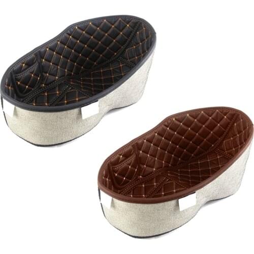 Leather Rear Trunk Cargo Liner Protector Motorcycle Seat Bucket Pad for Vespa Gts300 GTS 300 Accessories