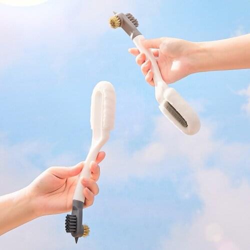Multifunctional Soft-bristled Shoe Brush Does Not Hurt Shoes, Shoe Washing Brush, Long-handled Cleaning Brush