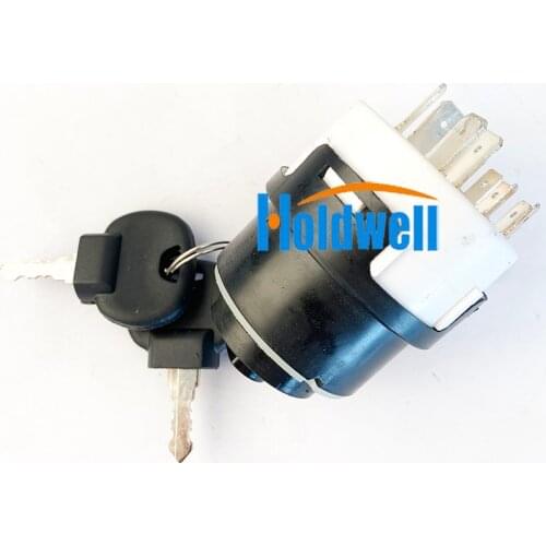 Ignition Switch 701/80184 701/45500 for JCB Backhoe loader ICX 2CX 3CX 208 210 212 214 215