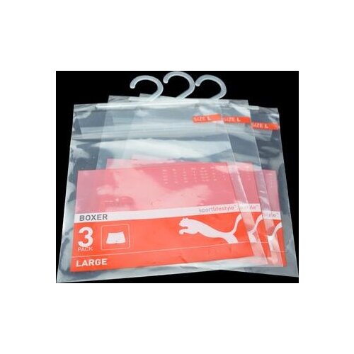 4 mil Gauge Polyethylene Clear bag Original Portable Hang up Bag
