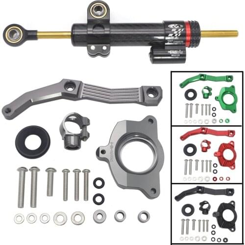 Motorcycle Adjustable Steering Stabilize Damper Mount Support For Kawasaki z 1000 Z1000 2010-2013 damping bracket