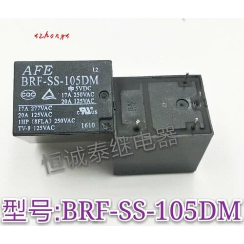 Relay brf-ss-105dm voltage 5VDC, a group of normally open 4-pin 4-pin