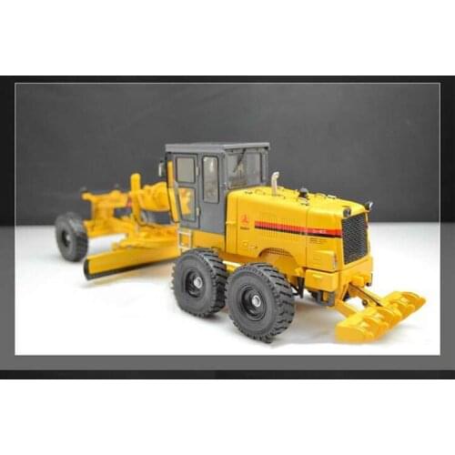 Alloy Model 1:35 Scale SANY PQ190II Motor Grader Engineering Machinery Vehicles DieCast Toy Model for Collection Decoration