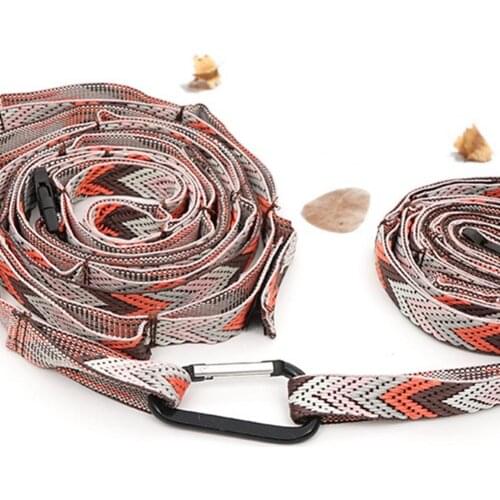 1.6m Multifunctional Clothesline Nylon Lengthened Outdoor Hanging Rope with Buckle for Camping Mountaineering Tools