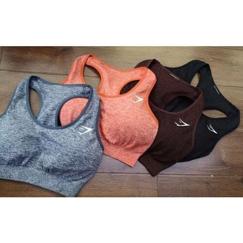 Womens sport bra top yoga fitness gym bra