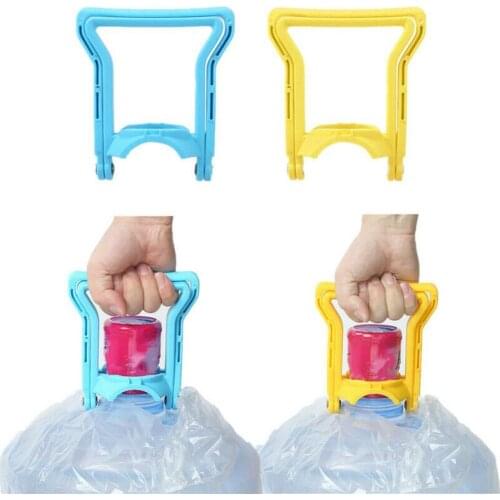 1 Pcs Plastic Bottled Water Handle Energy Saving Thicker Double Pail Bucket Lifting Carriers Labor Saving Bucket