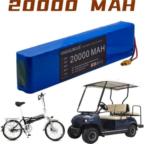2021 Original 36V Battery 10S4P 20Ah Battery Pack 500W High Power Battery 42V 20000MAH Ebike Electric Bicycle BMS+42V 2A Charger