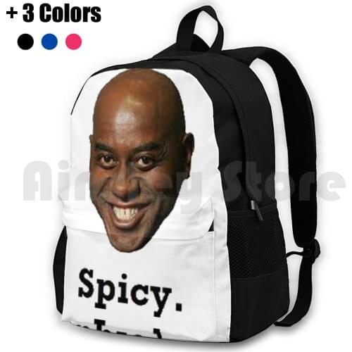 Ainsley Harriott Spicy Outdoor Hiking Backpack Riding Climbing Sports Bag Ainsley Ainsley Harriot Food Spicy Meat Funny Smile