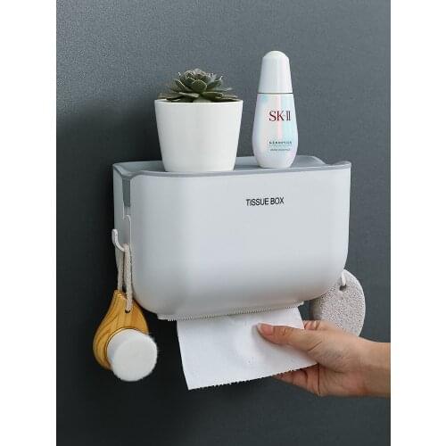 Household toilet appliances small department store household tissue box bathroom shelf net red goods